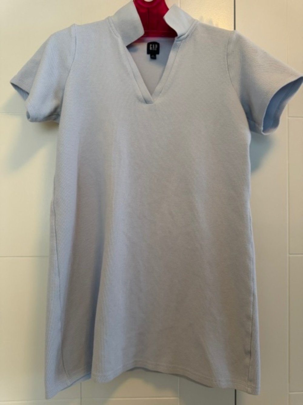 GAP Polo Mini Dress - Blue - Size M